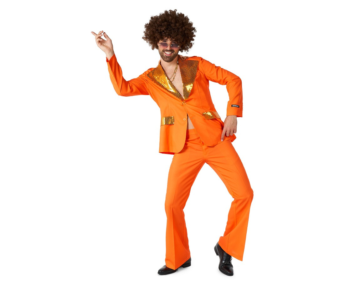 Suit Disco Suit Orange, size  48/50 (M)